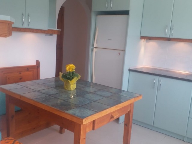 3+1 apartment for rent in the center of Kyrenia with beautiful sea view 