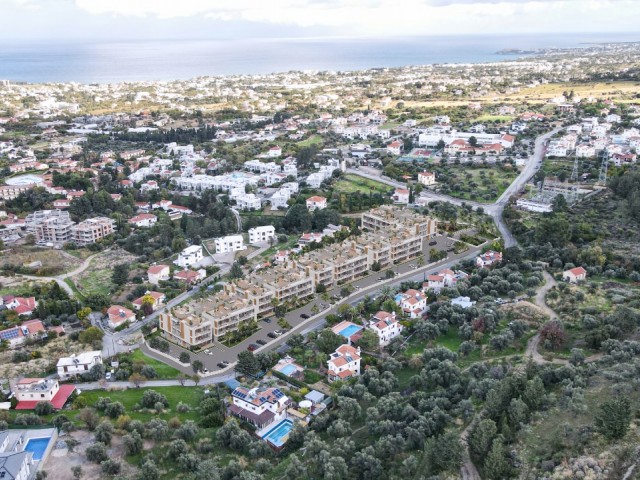 2+ 1 luxury apartments with unique mountain and sea views in Alsancak, Nicat district, with garden or roof terrace! **  ** 