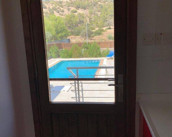 3+1 villa for rent in Karşiyaka, with pool