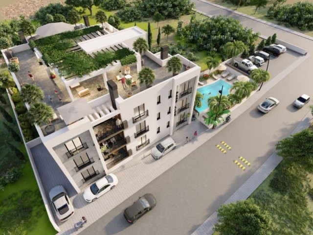 2+1 apartments for sale in new project in Alsancak