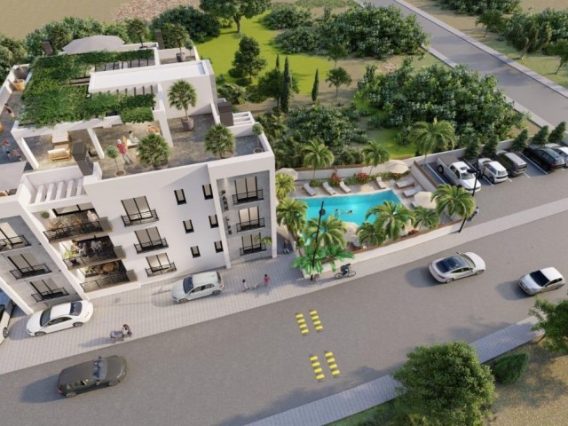 2+1 apartments for sale in new project in Alsancak