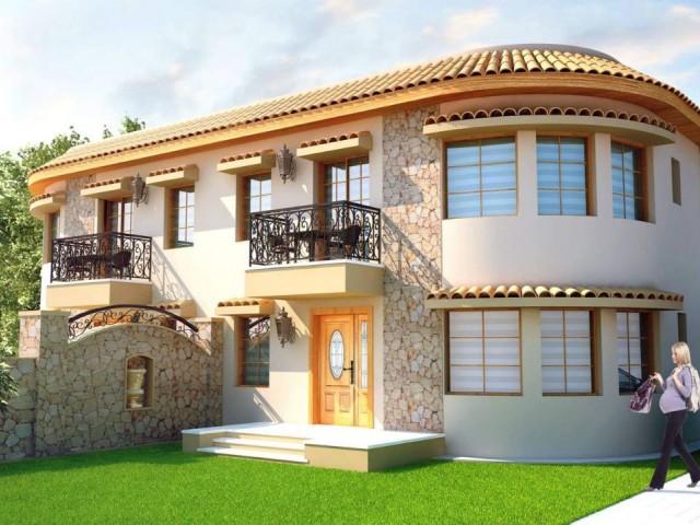 3+1 twin villas for sale in Çatalköy, Unmissable Opportunity!!!