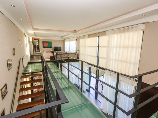 4+1 luxury villa for rent in Çatalköy