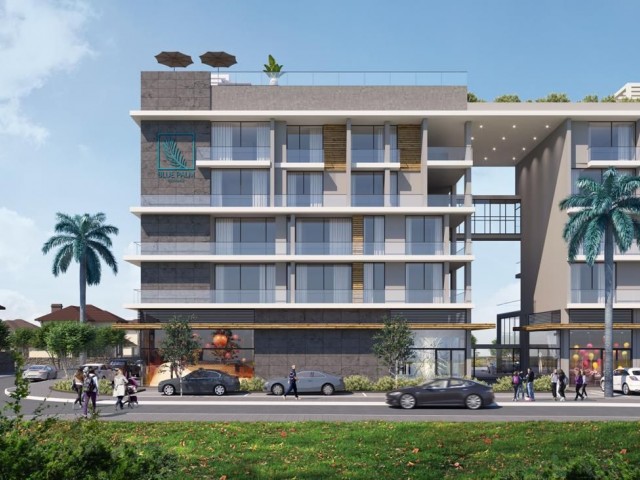 Girne Merkez’de en prestij bina’da satılık 2+1 daireler ve 2+1 loft