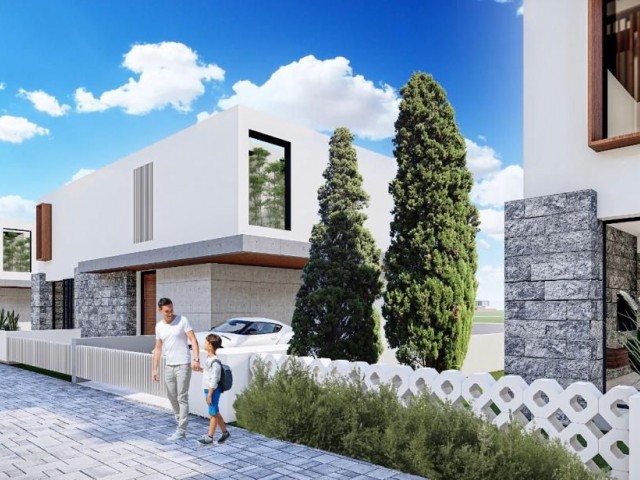 4+1 duplex villa for sale in ozankoy