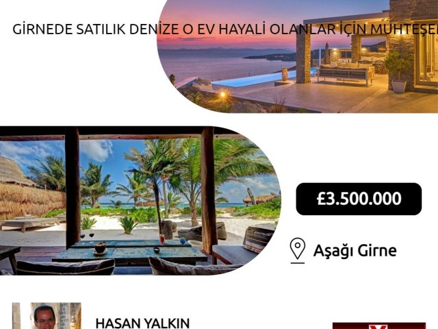 SEAFRONT ULTRA LUXURY VILLA FOR SALE IN KYRENIA