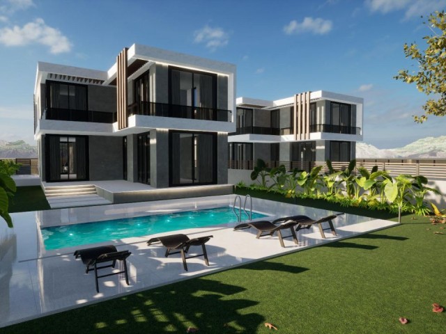 3+1 luxury villas for sale in Ozanköy