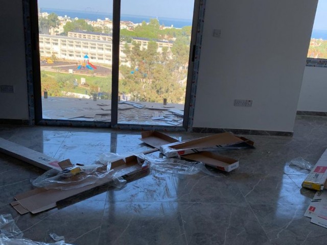 3+1 Wohnung zum Verkauf im Girne Center, freier Meerblick