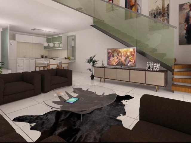 آپارتمان 1+1 برای فروش در دوغانکوی، تحویل در ژوئن 2023