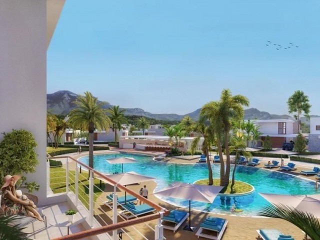 1+1 apartment for sale in esentepe