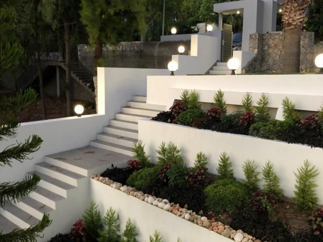 Luxury 5+2 villa for sale in Upper Kyrenia. Behind Ezic Premier