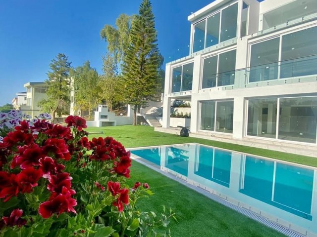 Luxury 5+2 villa for sale in Upper Kyrenia. Behind Ezic Premier