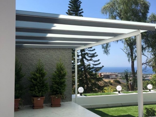 Luxury 5+2 villa for sale in Upper Kyrenia. Behind Ezic Premier