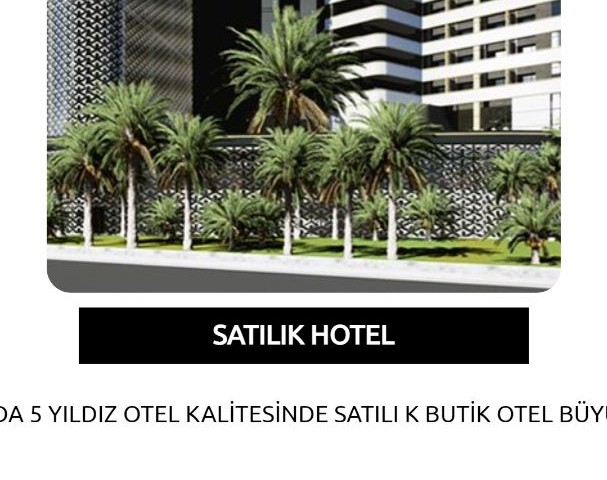 LEFKOŞADA 5 YILDIZ OTEL KALİTESİNDE SATILI K BUTİK OTEL BÜYÜK FIRSAT