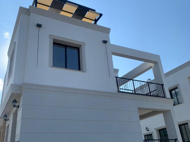 2+1 villa for sale in Çatalköy, Sea view