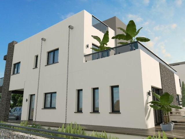 Luxury 4+1 villas for sale in Lapta