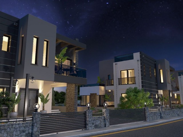 Luxury 4+1 villas for sale in Lapta