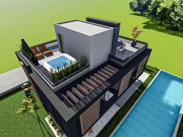 Luxury 3+1 villas for sale in Karşıyaka