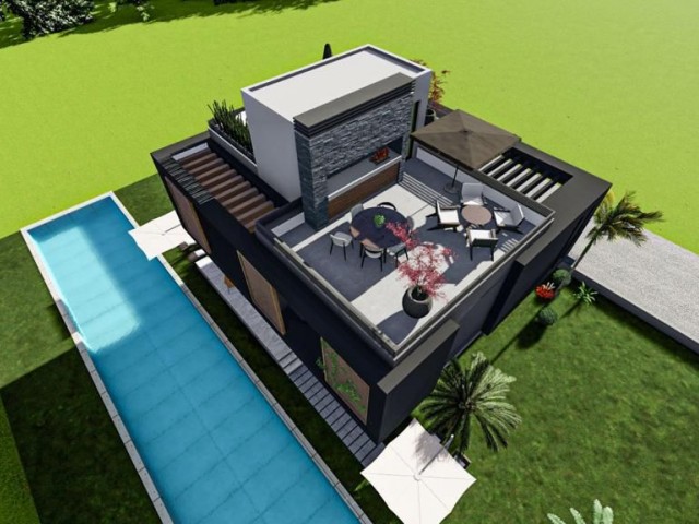 Luxury 3+1 villas for sale in Karşıyaka