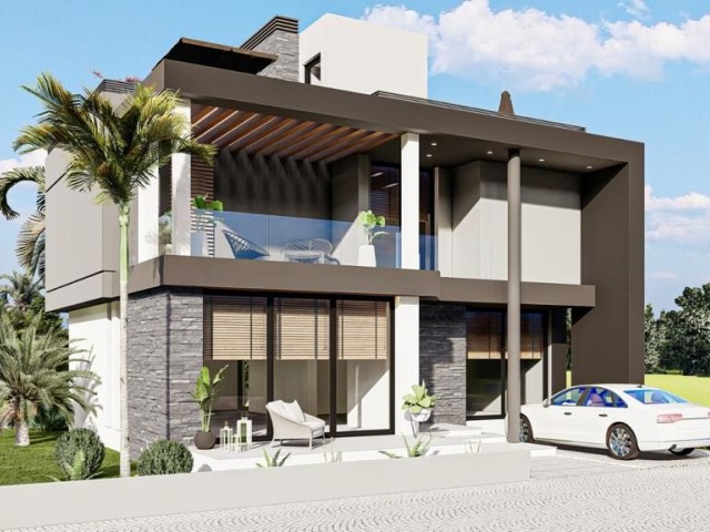 Luxury 3+1 villas for sale in Karşıyaka