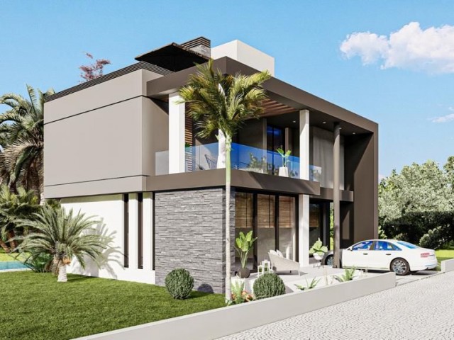 Luxury 3+1 villas for sale in Karşıyaka