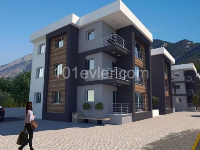 Lapta'da satılık 1+1 full eşyalı daire