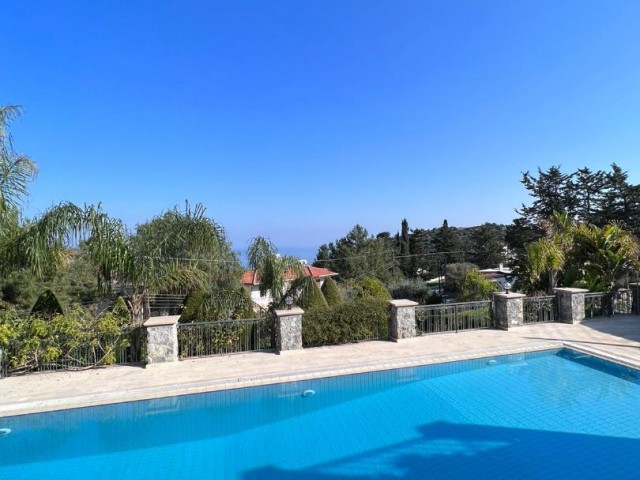 Gorgeous 6+1 villa for sale in Karmi, with Unsealable Sea and Mountain Views. There is 1+1 auxiliary house !!!