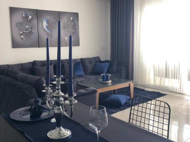 2+1 apartment for daily rent in Iskele, by the sea