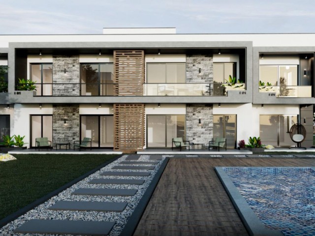 3+1 Villa zum Verkauf in Yeşiltepe/Alsancak mit Meer- und Bergblick