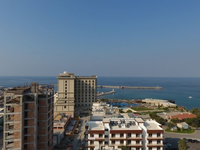 Girne Merkez’de Satılık 2+1 ve 1+1 daireler , Deniz manzaralı ,Yeni Sıfır Binada !!!