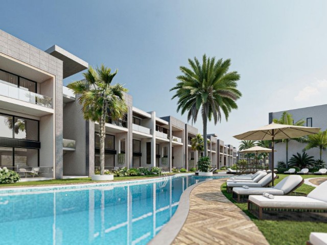 Luxury ,New Project in Karşıyaka ! Studio penthouse for sale in complex with outdoor and indoor pool