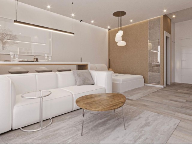 Luxuriöses neues Projekt in Karsiyaka! Studio-Penthouse zum Verkauf in einer Anlage mit Innen- und Außenpool ** 