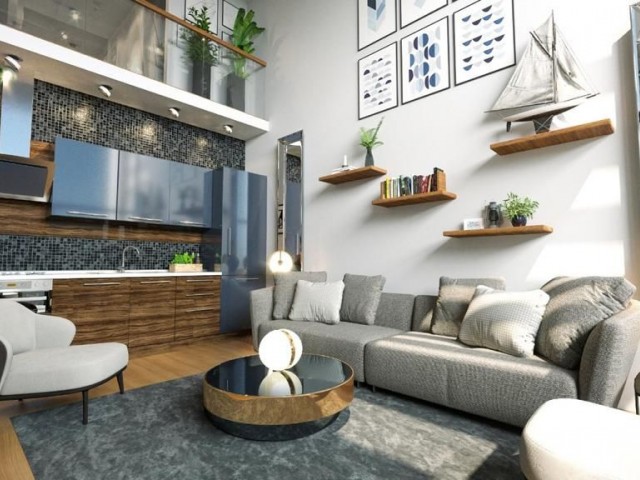 Esentepe'de satılık 2+1 loft penthouse