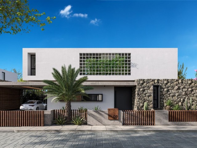 Satılık Modern Lüks Müstakil ve özel havuzlu 4+1 Villa. Girne Bellapais Bölgesi