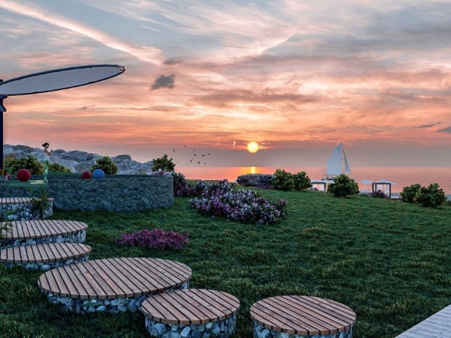 Strandnahe Wohnungen zu verkaufen in Kyrenia Küçük Erenkoy Region