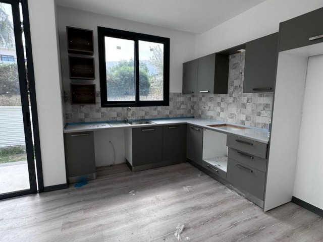 2+1 apartment with garden for sale in Ozanköy