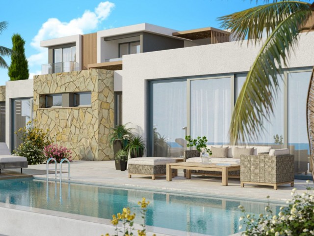 Luxury new 3+1 villas for sale in Lefke, Cengizkoy