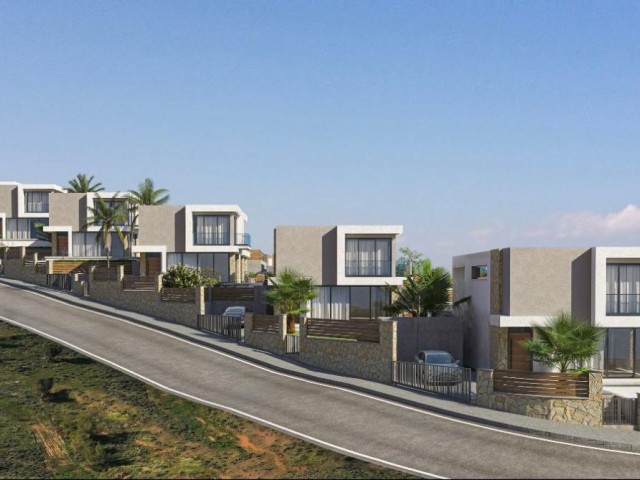 Luxury new 3+1 villas for sale in Lefke, Cengizkoy