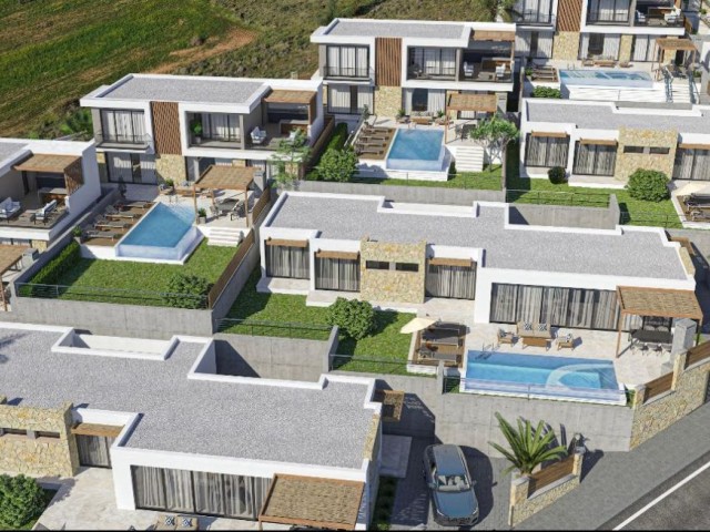 Luxury new 3+1 villas for sale in Lefke, Cengizkoy