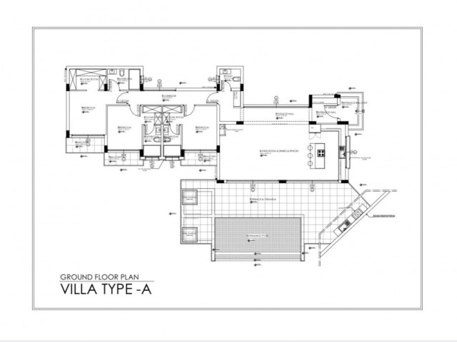 Luxuriöse neue 3+1 Villen zu verkaufen in Cengizkoy, Lefke