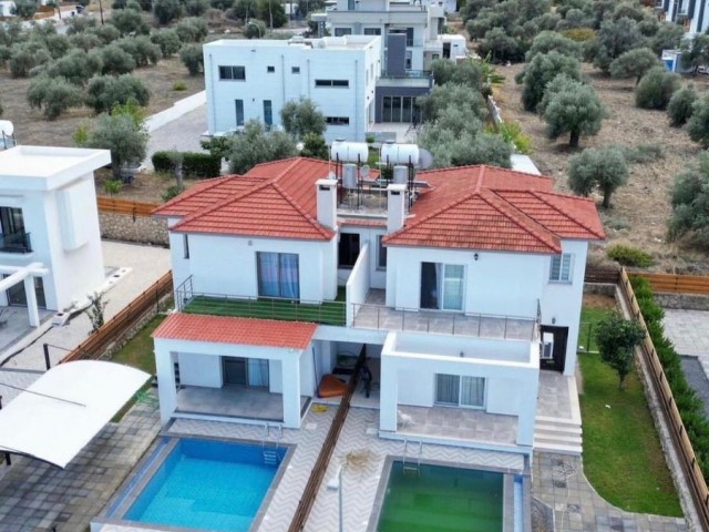 SCHÖNE VILLA ZU VERKAUFEN IN GİRNE/ÇATALKÖY 3+1