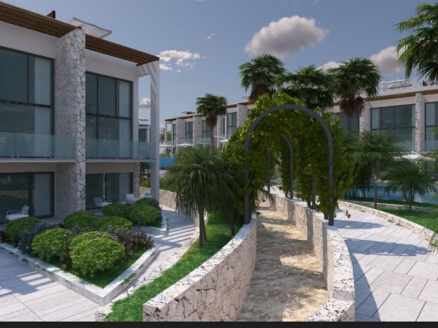 Girne,Esentepe'de Satılık 2+1 loft penthouse