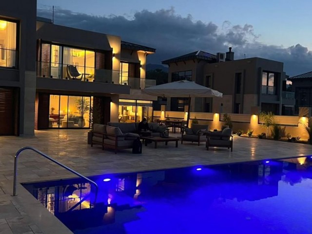 Beachfront Ultra Luxury Villa in Esentepe, Kyrenia 