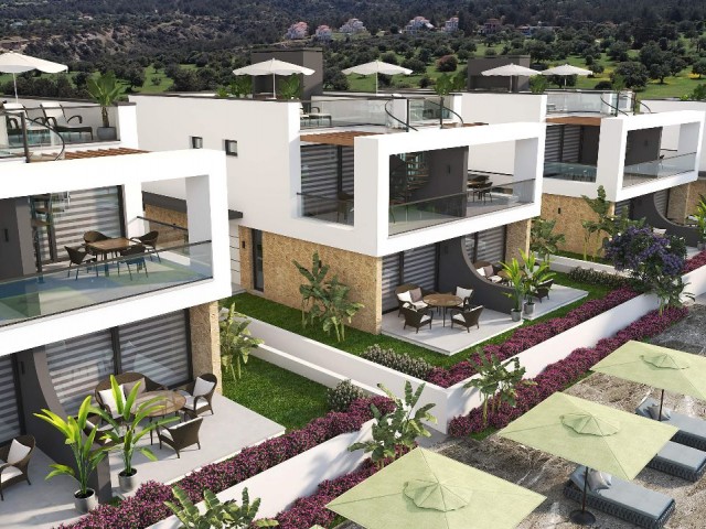 2+1 Luxury Villas and 1+1 Apartments Close to the Sea for Sale in Tatlısu 