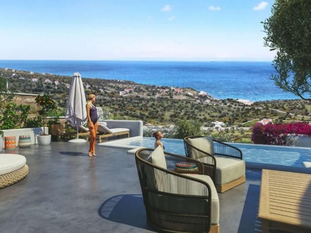 New luxury project for sale in Kyrenia, Kayalar. 1+1, 2+1 and 3+1 apartments