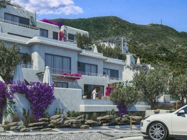 New luxury project for sale in Kyrenia, Kayalar. 1+1, 2+1 and 3+1 apartments