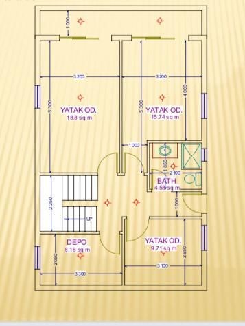 Триплексная вилла 4+1 для продажи в Лефке