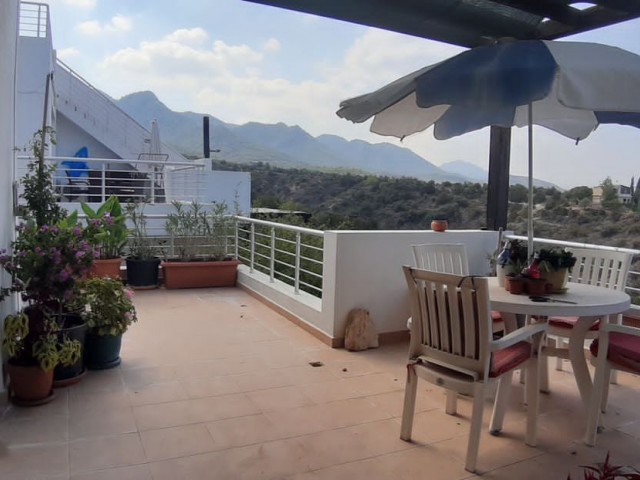 1+1 penthouse for sale in Esentepe