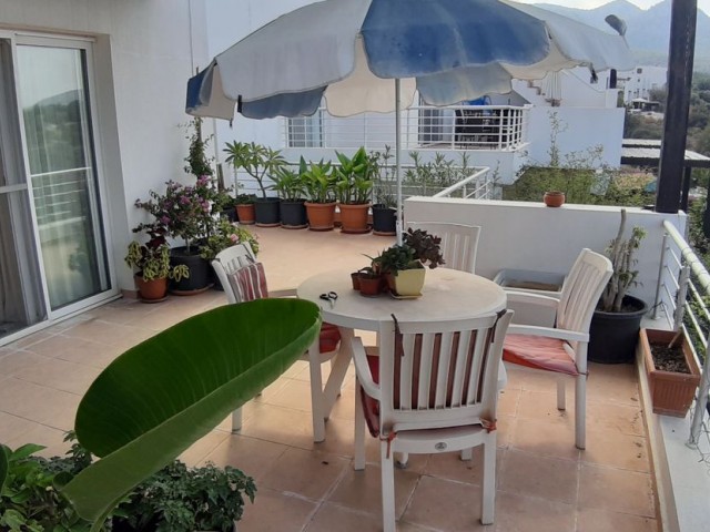 1+1 penthouse for sale in Esentepe