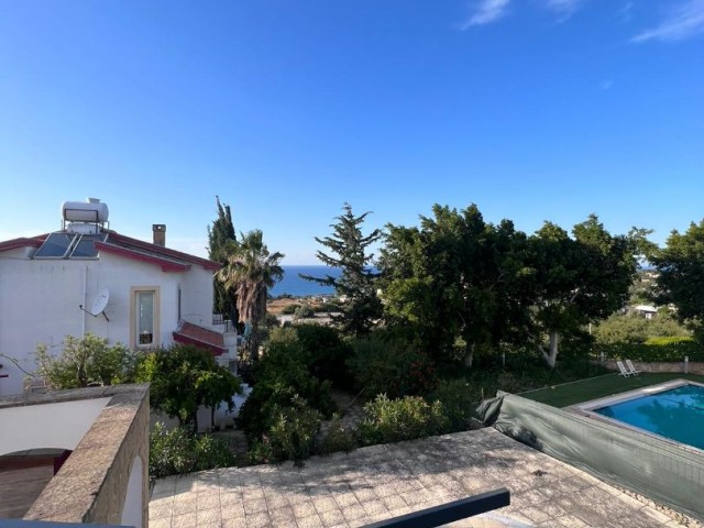 3+1 Sea View Villa for sale in Karsiyaka, with private pool